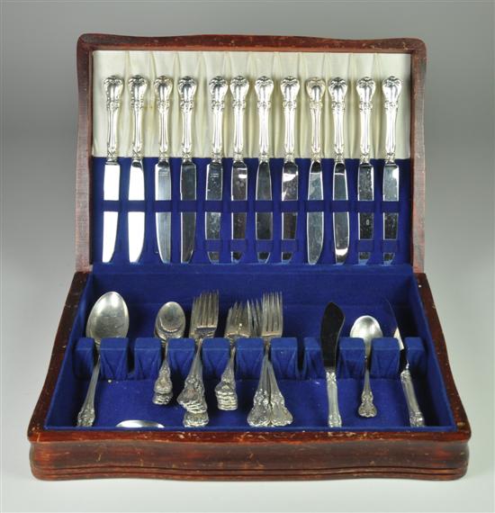 Appraisal: Towle Old Master Sterling Flatware Includes six dinner forks six