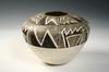 Appraisal: ACOMA POT - th c coil made decorated Acoma pot