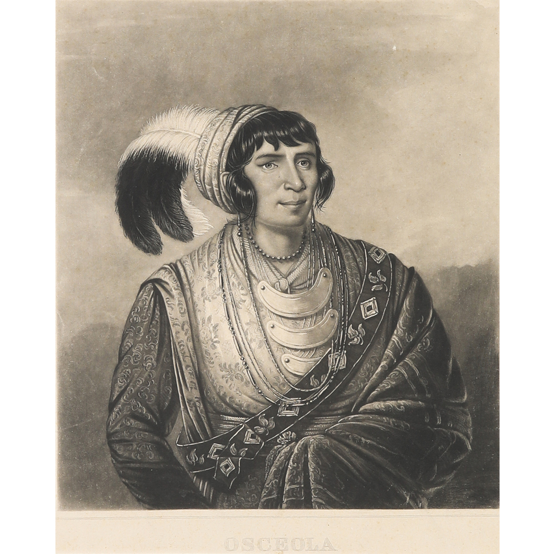 Appraisal: PRINT AFTER JOHN SARTAIN After John Sartain British - Osceola