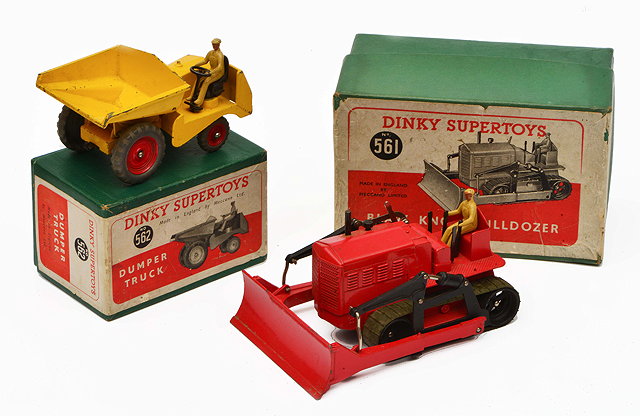 Appraisal: A DINKY SUPER TOYS BLAW KNOX BULLDOZER No together with