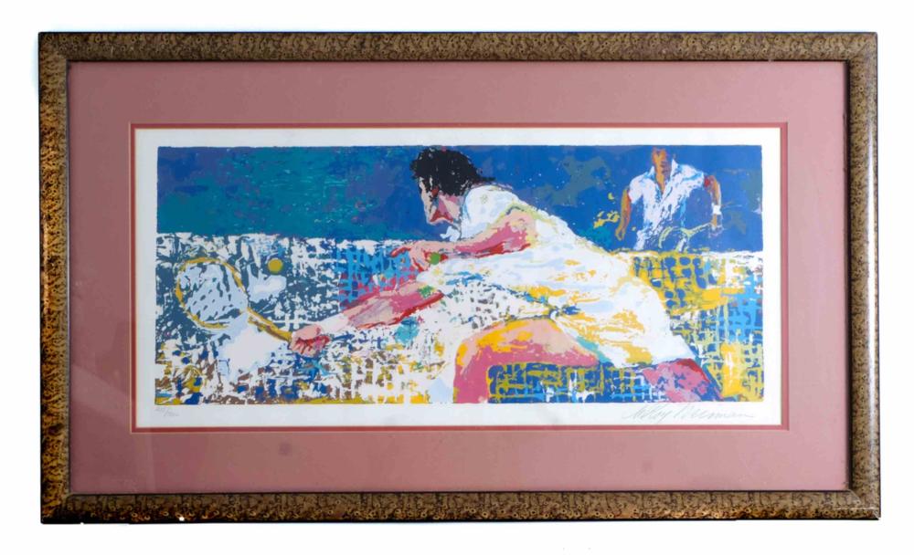 Appraisal: LEROY NEIMAN GET SHOT LITHO SIGNEDLeroy Neiman American - 'Get