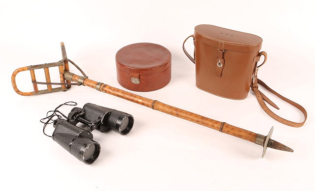 Appraisal: A PAIR OF CARL ZEISS JENA X BINOCULARS formerly the