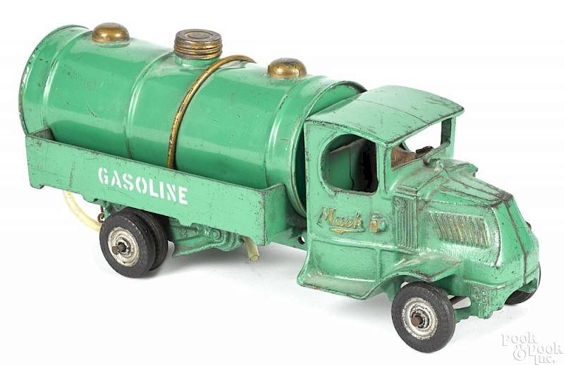 Appraisal: Arcade cast iron Mack Gasoline tanker truck Arcade cast iron