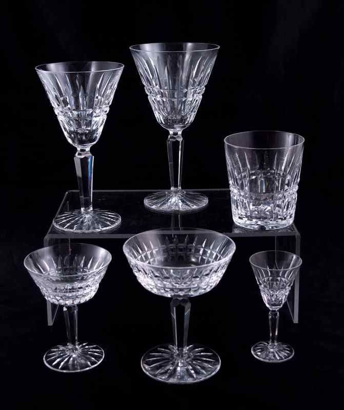 Appraisal: PIECE WATERFORD CRYSTAL GLENMORE STEMWARE Approx piece in the Glenmore