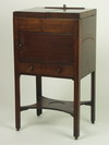 Appraisal: STAND - th C English Chippendale small size Beau Brummell