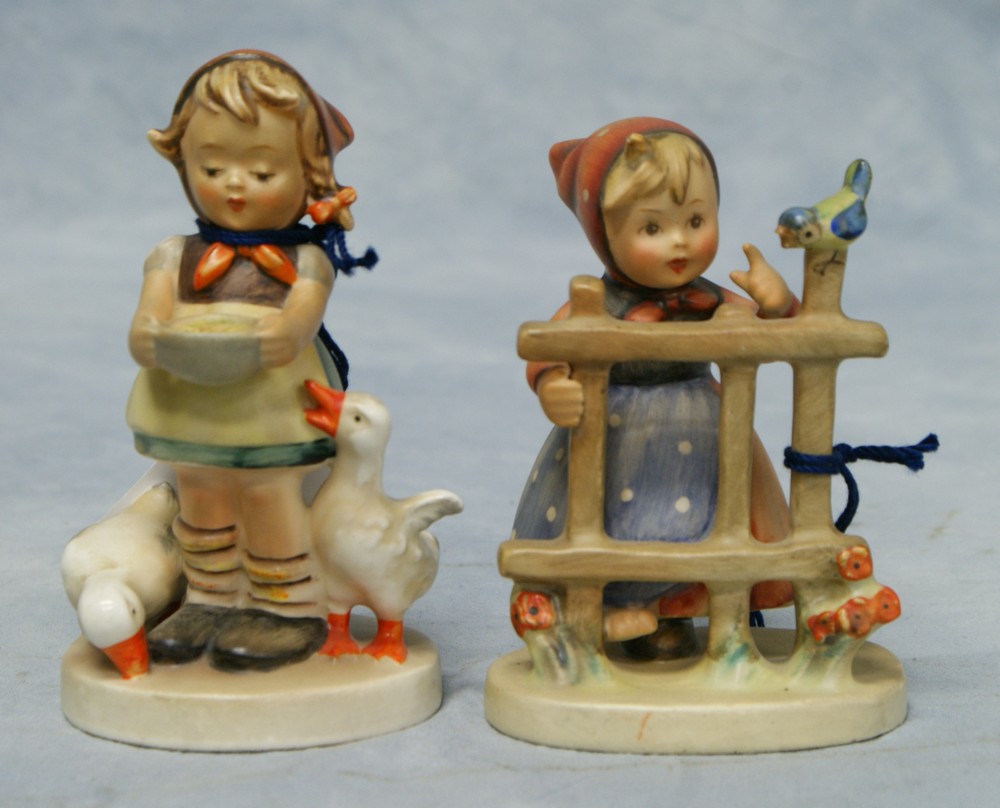 Appraisal: Hummel figurines Signs of Spring Hum some crazing Be Patient