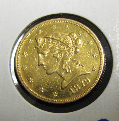 Appraisal: U S FIVE DOLLAR GOLD COIN Liberty head type -P