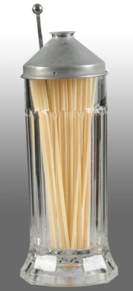 Appraisal: Soda Fountain San-L Straw Holder Description Made in Lancaster Dated