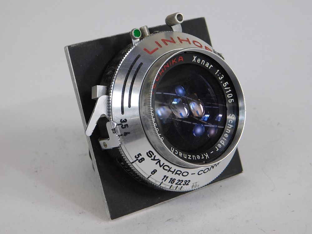 Appraisal: Schneider Xenar mm f Lens Linhof Technika Schneider Xenar mm