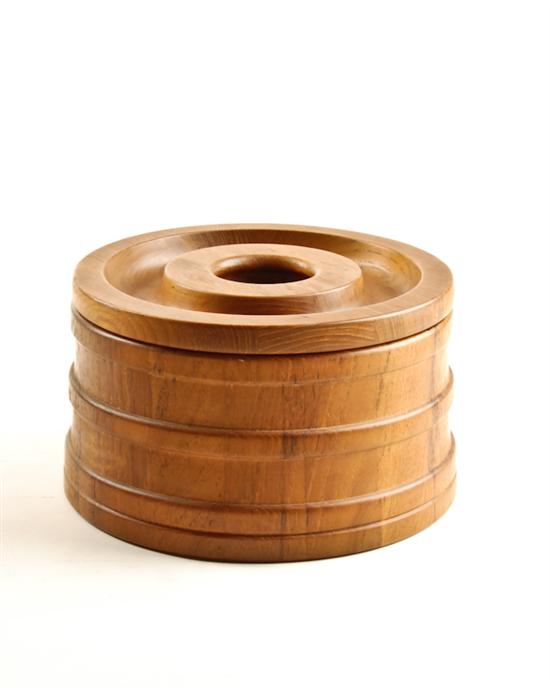 Appraisal: Dansk Teak Ice Bucket H Dia