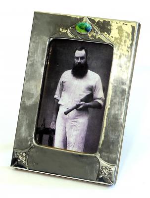 Appraisal: AN ARTS AND CRAFTS PHOTOGRAPH FRAME of oblong form with