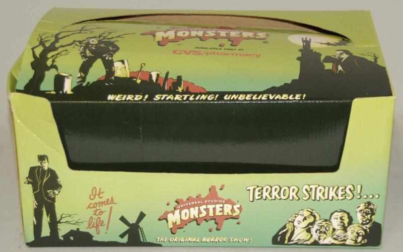 Appraisal: Monsters Collectible Toys in Box This lot includes eight Universal