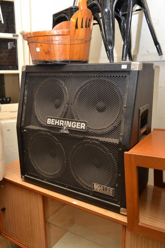 Appraisal: A BEHRINGER GUITAR QUADBOX A BEHRINGE WATT GUITAR AMPLIFIER