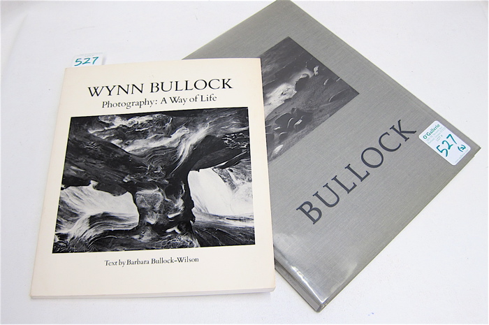 Appraisal: TWO WYNN BULLOCK PHOTOGRAPHY BOOKS ONE AUTOGRAPHED California - The