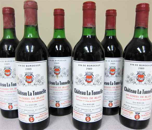 Appraisal: ONE CASE TWELVE BOTTLES OF VINTAGE FRENCH RED BORDEAUX WINE