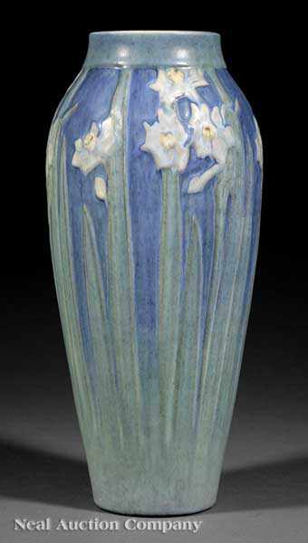 Appraisal: A Newcomb College Art Pottery Matte Glaze Vase decorated by