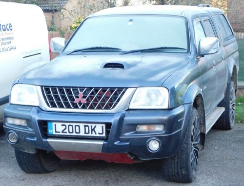 Appraisal: A Mitsubishi L Warrior LWB Double Cab Pick-Up Truck registration