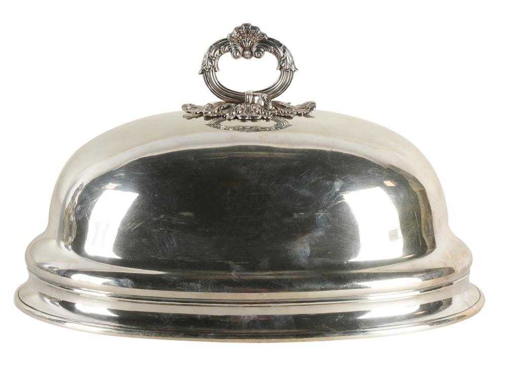 Appraisal: SHEFFIELD SILVERPLATE DOMEmark of T and J Creswick Porter Street