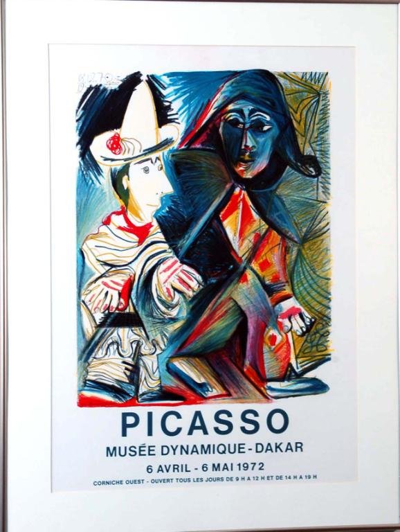 Appraisal: Pablo Picasso Spanish - Poster Musee Dynamique-Dakar In print Picasso