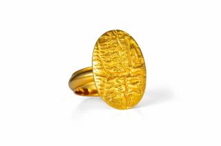 Appraisal: An Ilias Lalaounis Gold Ring An Ilias Lalaounis Gold Ring