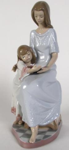 Appraisal: Lladro porcelain figure ''Bedtime Story'' with box