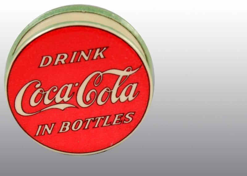 Appraisal: Coca-Cola Tape Measure Description Hard-to-find piece in overall nice condition