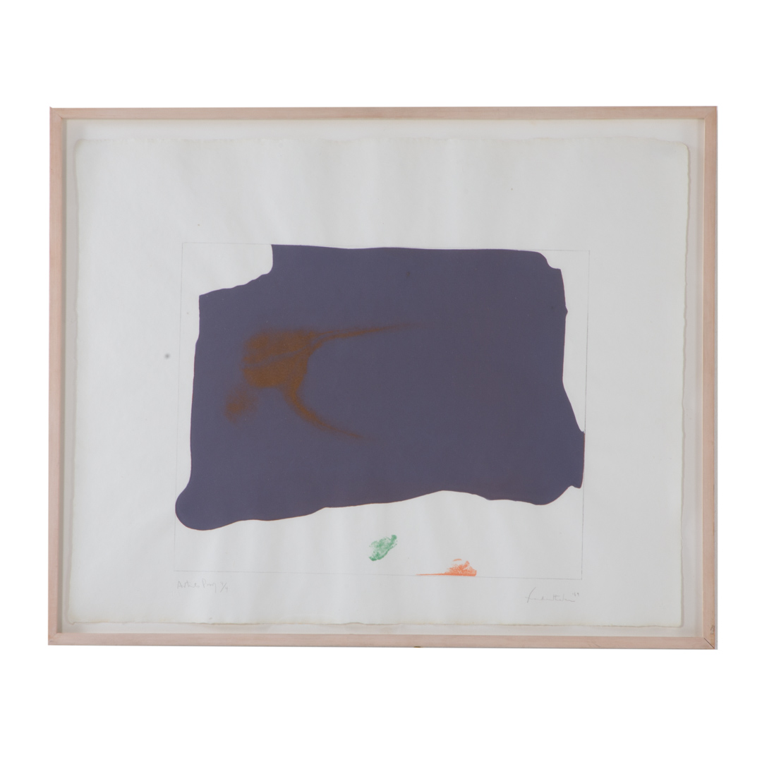 Appraisal: Helen Frankenthaler Variation II lithograph American - Variation II on