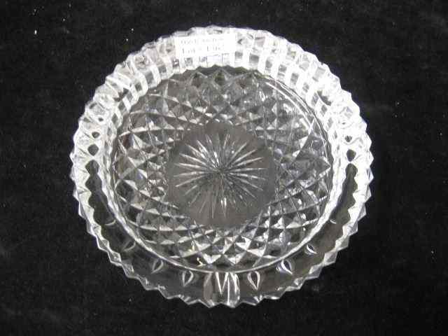 Appraisal: Waterford Cut Crystal Ashtray '' diameter excellent