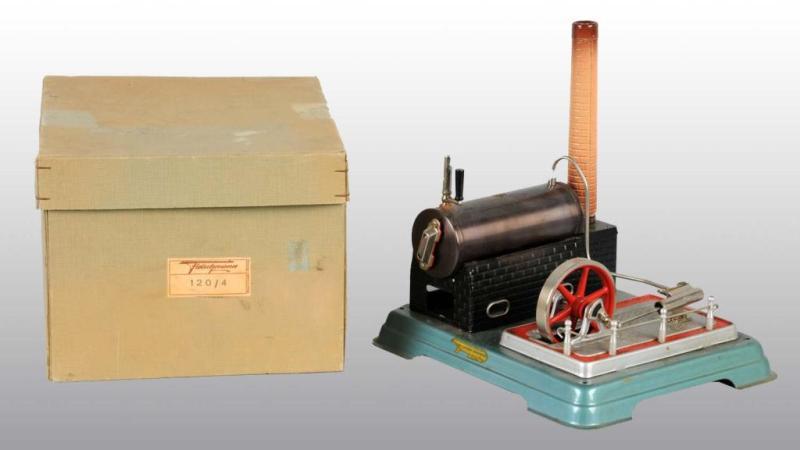 Appraisal: Fleischmann No Horizontal Steam Engine Description In orignal box Manufactured