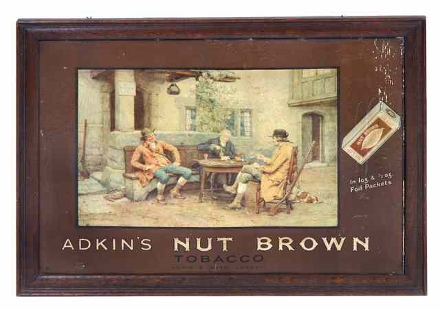 Appraisal: A LATE TH EARLY TH CENTURY ADKIN'S NUT BROWN TOBACCO