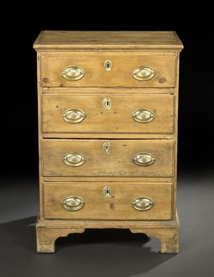 Appraisal: Victorian Pine Chest third quarter th century in the George