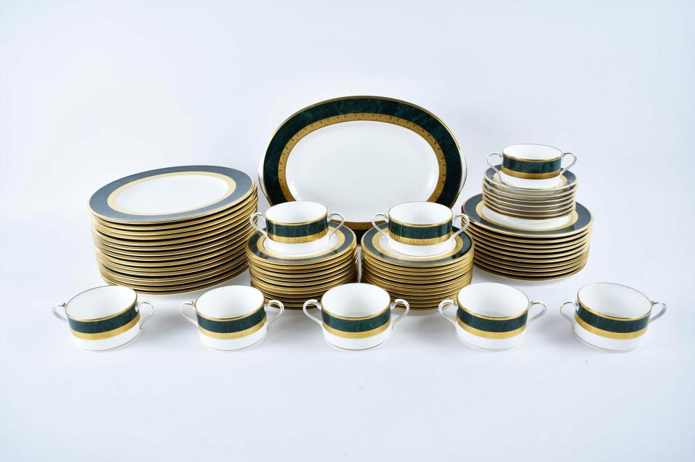 Appraisal: NORITAKI PORCELAIN SIXTY-FOUR PIECE PART DINNER SERVICEMarked In the Fitzgerald