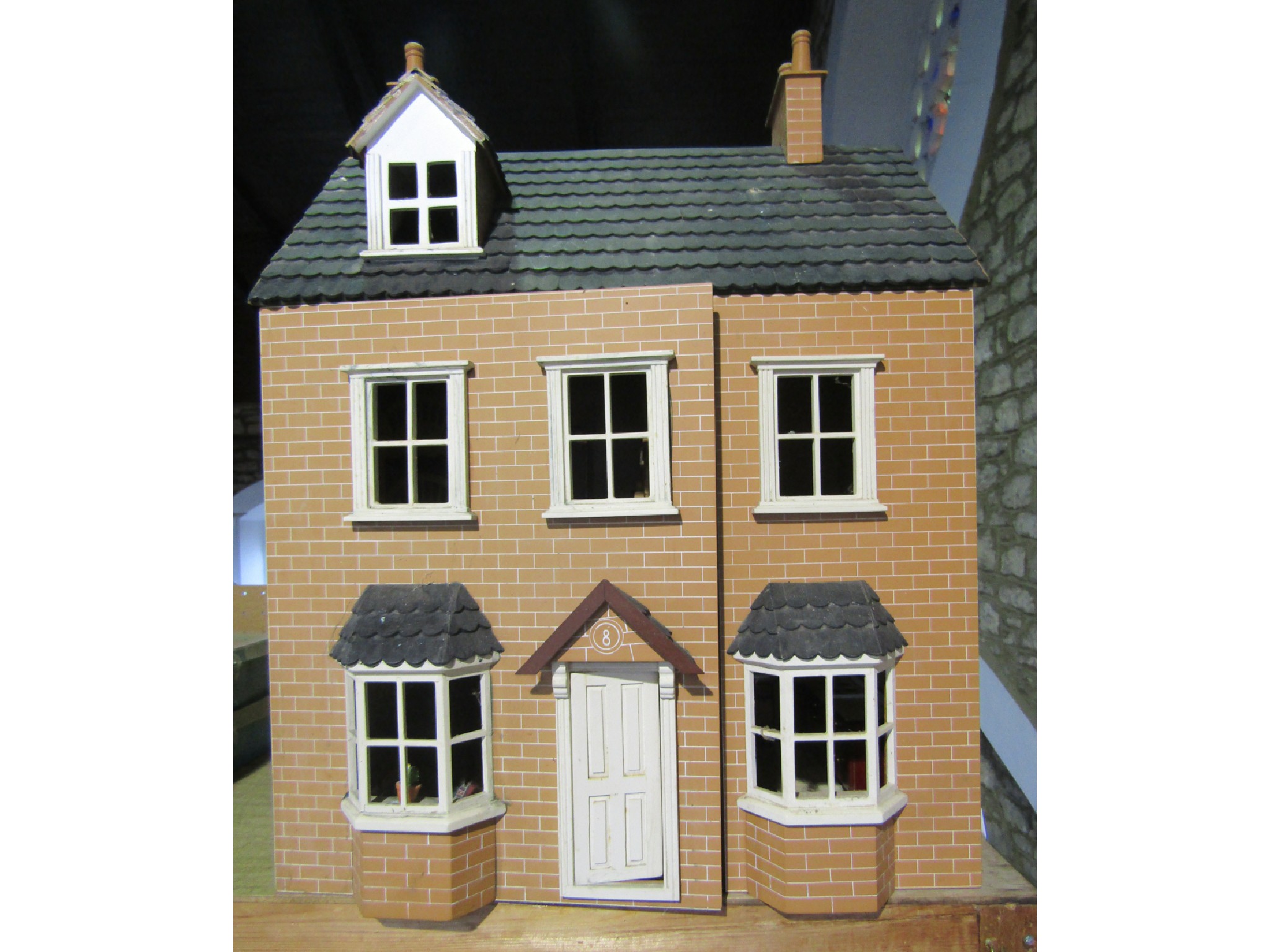 Appraisal: A contemporary dolls house the property arranged over three floors