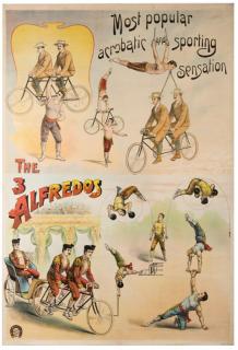 Appraisal: The Three Alfredos Most Popular Acrobatic and Sporting Sensation Berlin