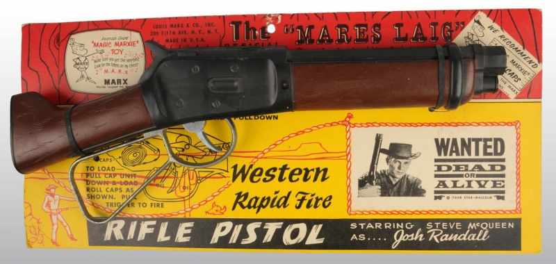 Appraisal: Wanted Dead or Alive Rifle Pistol Description The Mares Laig