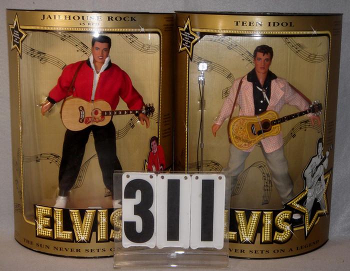 Appraisal: Lot of Hasbro Elvis Presley Dolls mint in original boxes