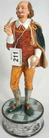 Appraisal: Royal Doulton Prestige Figure William Shakespeare HN limited edition boxed