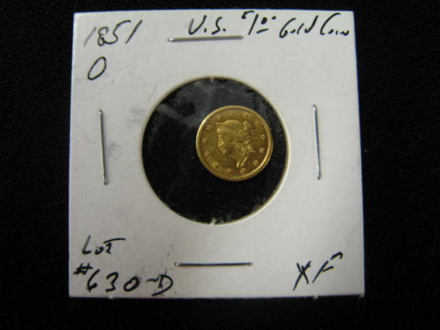 Appraisal: -O U S Liberty Head Gold Coin extra fine a