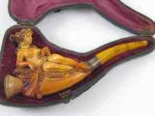 Appraisal: A th century erotic cheroot holder in the form of