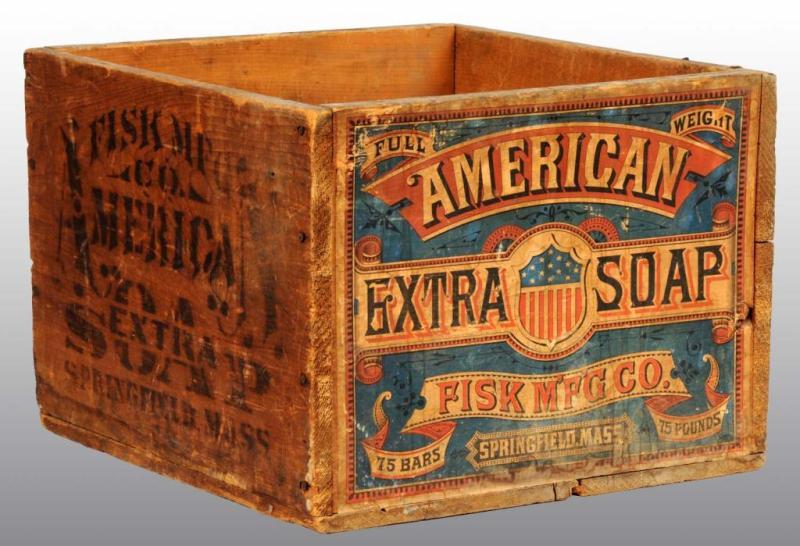 Appraisal: Lot of American Family Soap Crates Condition Very Good Size