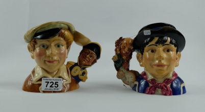 Appraisal: A collection of Royal Doulton intermediate character jugs to include