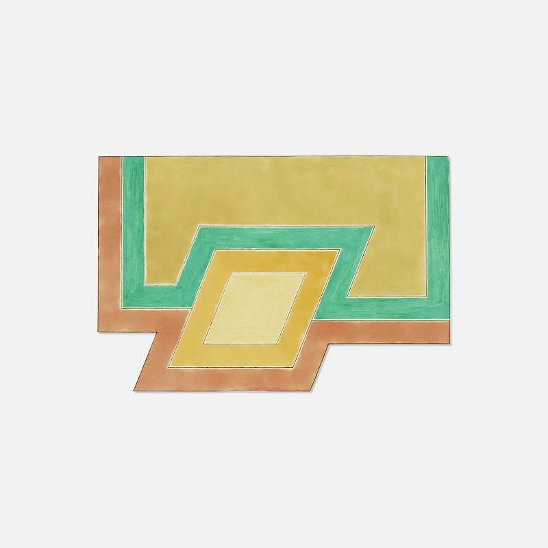 Appraisal: Frank Stella Conway Frank Stella Conway felt pen on paper