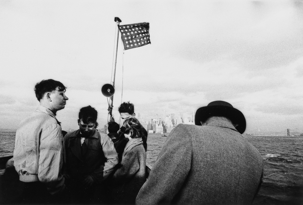 Appraisal: WILLIAM KLEIN - Staten Island Ferry New York Silver print