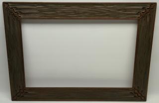 Appraisal: Attr Tiffany Frame Signed Verso Patinated Tiffany Frame Signed Verso