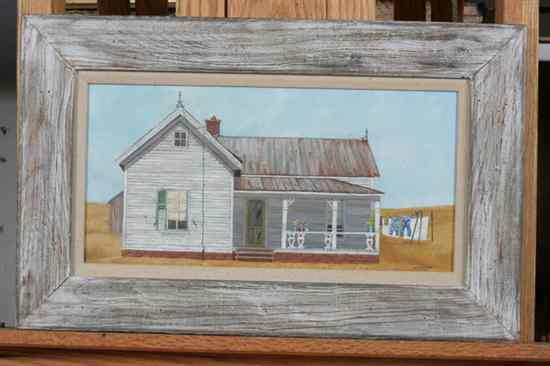 Appraisal: MORGAN American th THE OLD FARM HOUSE signed lower right