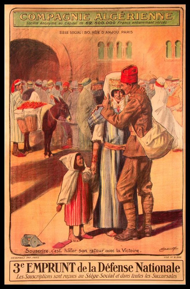 Appraisal: Lucien Hector JONAS - Vintage World War I Poster To