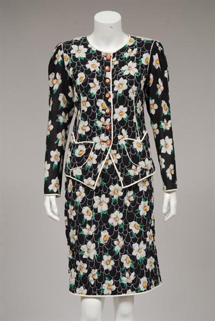 Appraisal: Large group of Emmanuel Ungaro floral daywear s PROVENANCE The