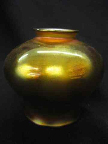 Appraisal: Steuben Aurene Art Glass Shade golden iridescent '' with ''