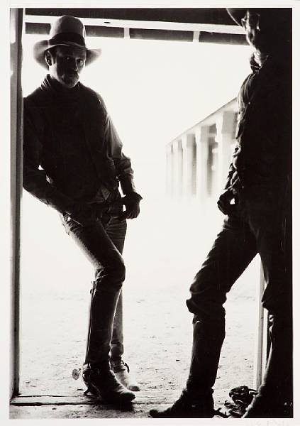 Appraisal: Douglas Kent Hall Hands T O Ranch Gelatin silver print