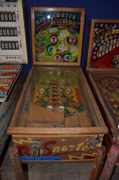 Appraisal: Genco Rip Snorter Playfield Poor Backglass Poor Cabinet Fair Functionality